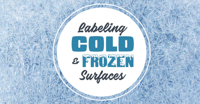 Labeling Cold and Frozen Surfaces